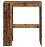 VidaXL Bartafel met rekken 90x40x103,5 cm bewerkt hout oud houtkleurig