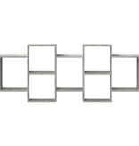 VidaXL Wandschap 159x18x65 cm bewerkt hout betongrijs