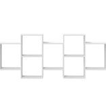 VidaXL Wandschap 159x18x65 cm bewerkt hout wit