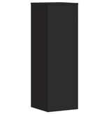 VidaXL Plantenstandaard 33x33x100 cm bewerkt hout zwart