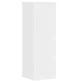 VidaXL Plantenstandaard 33x33x100 cm bewerkt hout wit