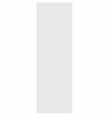 VidaXL Plantenstandaard 33x33x100 cm bewerkt hout wit