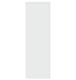 VidaXL Plantenstandaard 33x33x100 cm bewerkt hout wit