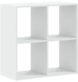 VidaXL Boekenkast 68,5x32x68,5 cm bewerkt hout wit