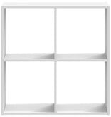 VidaXL Boekenkast 68,5x32x68,5 cm bewerkt hout wit