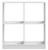 VidaXL Boekenkast 68,5x32x75 cm bewerkt hout wit