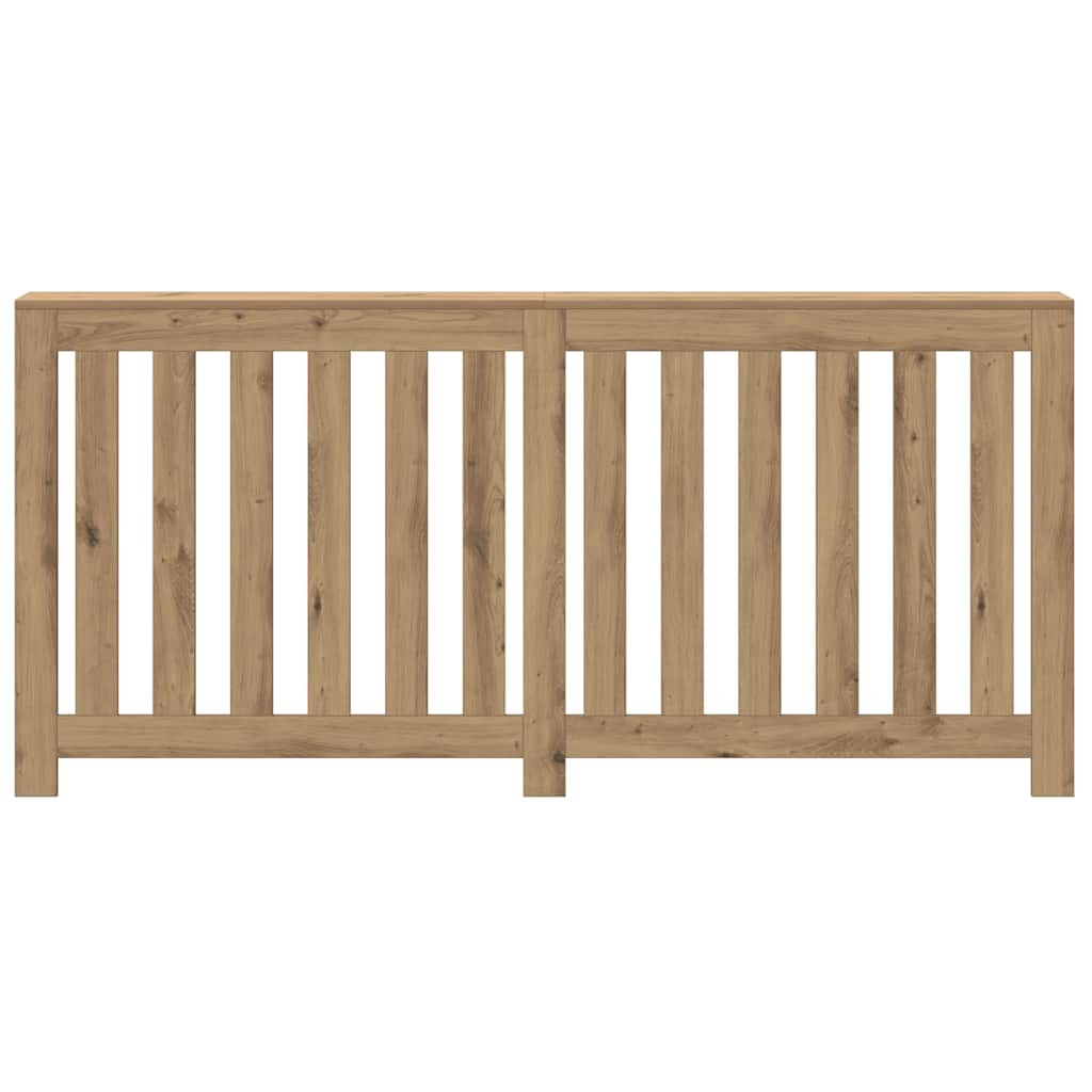 VidaXL Radiatorombouw 175x20x82 cm bewerkt hout artisanaal eikenkleur