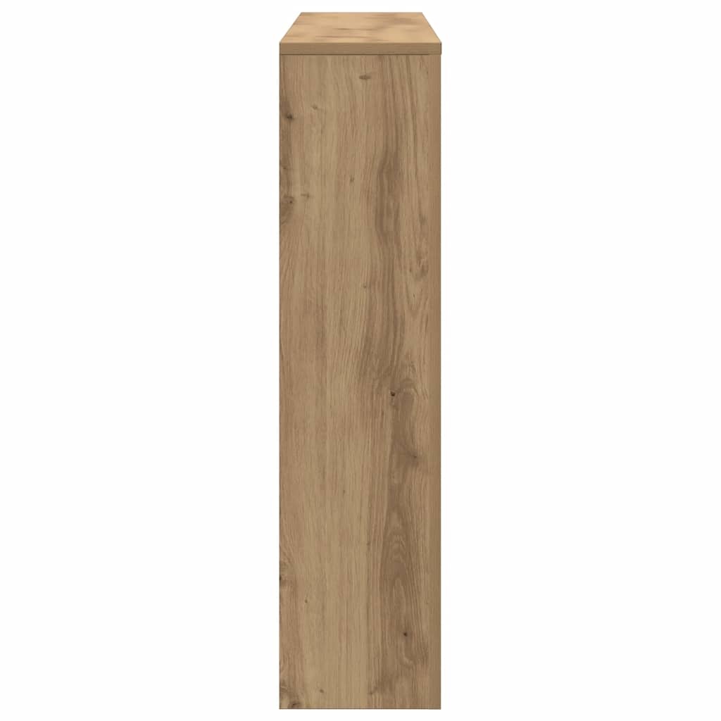 VidaXL Radiatorombouw 175x20x82 cm bewerkt hout artisanaal eikenkleur
