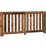 VidaXL Radiatorombouw 175x20x82 cm bewerkt hout oud hout