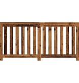VidaXL Radiatorombouw 175x20x82 cm bewerkt hout oud hout