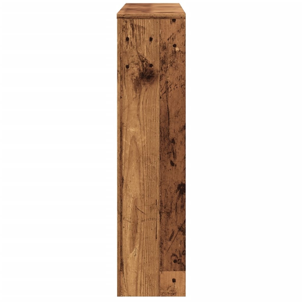VidaXL Radiatorombouw 175x20x82 cm bewerkt hout oud hout