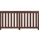 VidaXL Radiatorombouw 175x20x82 cm bewerkt hout bruin eikenkleurig