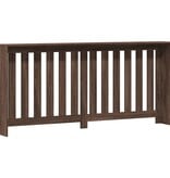 VidaXL Radiatorombouw 175x20x82 cm bewerkt hout bruin eikenkleurig