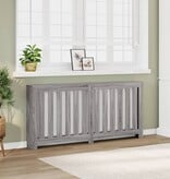 VidaXL Radiatorombouw 175x20x82 cm bewerkt hout grijs sonoma eiken