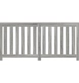 VidaXL Radiatorombouw 175x20x82 cm bewerkt hout grijs sonoma eiken
