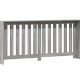 VidaXL Radiatorombouw 175x20x82 cm bewerkt hout grijs sonoma eiken