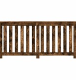 VidaXL Radiatorombouw 175x20x82 cm bewerkt hout gerookt eikenkleurig