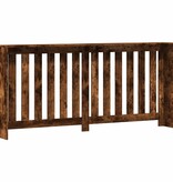VidaXL Radiatorombouw 175x20x82 cm bewerkt hout gerookt eikenkleurig