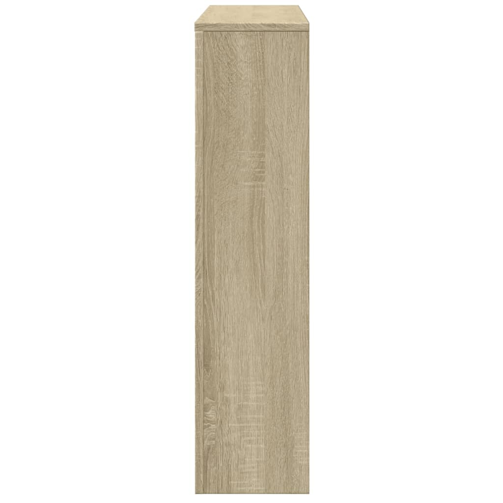 VidaXL Radiatorombouw 175x20x82 cm bewerkt hout sonoma eikenkleurig