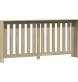 VidaXL Radiatorombouw 175x20x82 cm bewerkt hout sonoma eikenkleurig