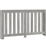 VidaXL Radiatorombouw 149x20x82 cm bewerkt hout grijs sonoma eiken