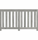 VidaXL Radiatorombouw 149x20x82 cm bewerkt hout grijs sonoma eiken