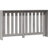 VidaXL Radiatorombouw 149x20x82 cm bewerkt hout grijs sonoma eiken
