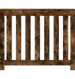 VidaXL Radiatorombouw 104x20x82 cm bewerkt hout gerookt eikenkleurig