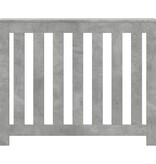 VidaXL Radiatorombouw 104x20x82 cm bewerkt hout betongrijs
