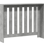 VidaXL Radiatorombouw 104x20x82 cm bewerkt hout betongrijs