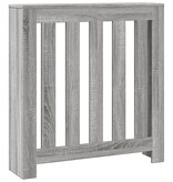 VidaXL Radiatorombouw 78x20x82 cm bewerkt hout grijs sonoma eikenkleur
