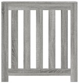 VidaXL Radiatorombouw 78x20x82 cm bewerkt hout grijs sonoma eikenkleur