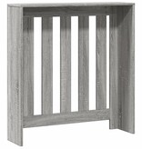 VidaXL Radiatorombouw 78x20x82 cm bewerkt hout grijs sonoma eikenkleur