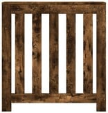 VidaXL Radiatorombouw 78x20x82 cm bewerkt hout gerookt eikenkleurig