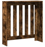 VidaXL Radiatorombouw 78x20x82 cm bewerkt hout gerookt eikenkleurig
