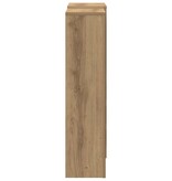 VidaXL Radiatorombouw 205x21,5x83,5 cm bewerkt hout artisanaal eiken
