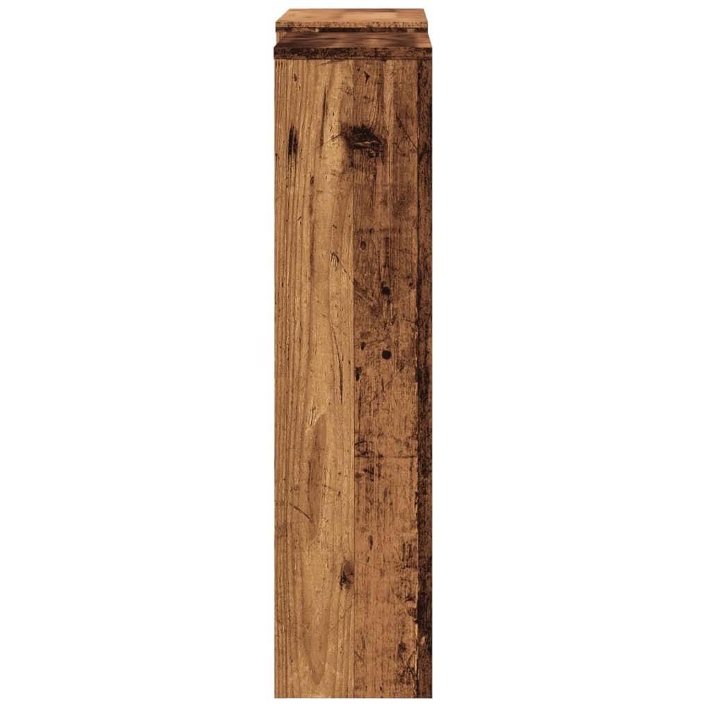 VidaXL Radiatorombouw 205x21,5x83,5 cm bewerkt hout oud hout