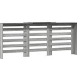 VidaXL Radiatorombouw 205x21,5x83,5 cm bewerkt hout grijs sonoma eiken