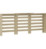 VidaXL Radiatorombouw 205x21,5x83,5 cm bewerkt hout sonoma eikenkleur