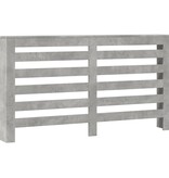 VidaXL Radiatorombouw 149x20x82 cm bewerkt hout betongrijs