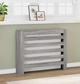 VidaXL Radiatorombouw 104x20x82 cm bewerkt hout grijs sonoma eiken