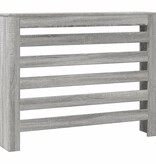 VidaXL Radiatorombouw 104x20x82 cm bewerkt hout grijs sonoma eiken