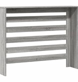 VidaXL Radiatorombouw 104x20x82 cm bewerkt hout grijs sonoma eiken