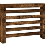 VidaXL Radiatorombouw 104x20x82 cm bewerkt hout gerookt eikenkleurig