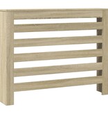 VidaXL Radiatorombouw 104x20x82 cm bewerkt hout sonoma eikenkleurig