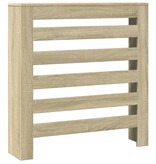 VidaXL Radiatorombouw 78x20x82 cm bewerkt hout sonoma eikenkleurig