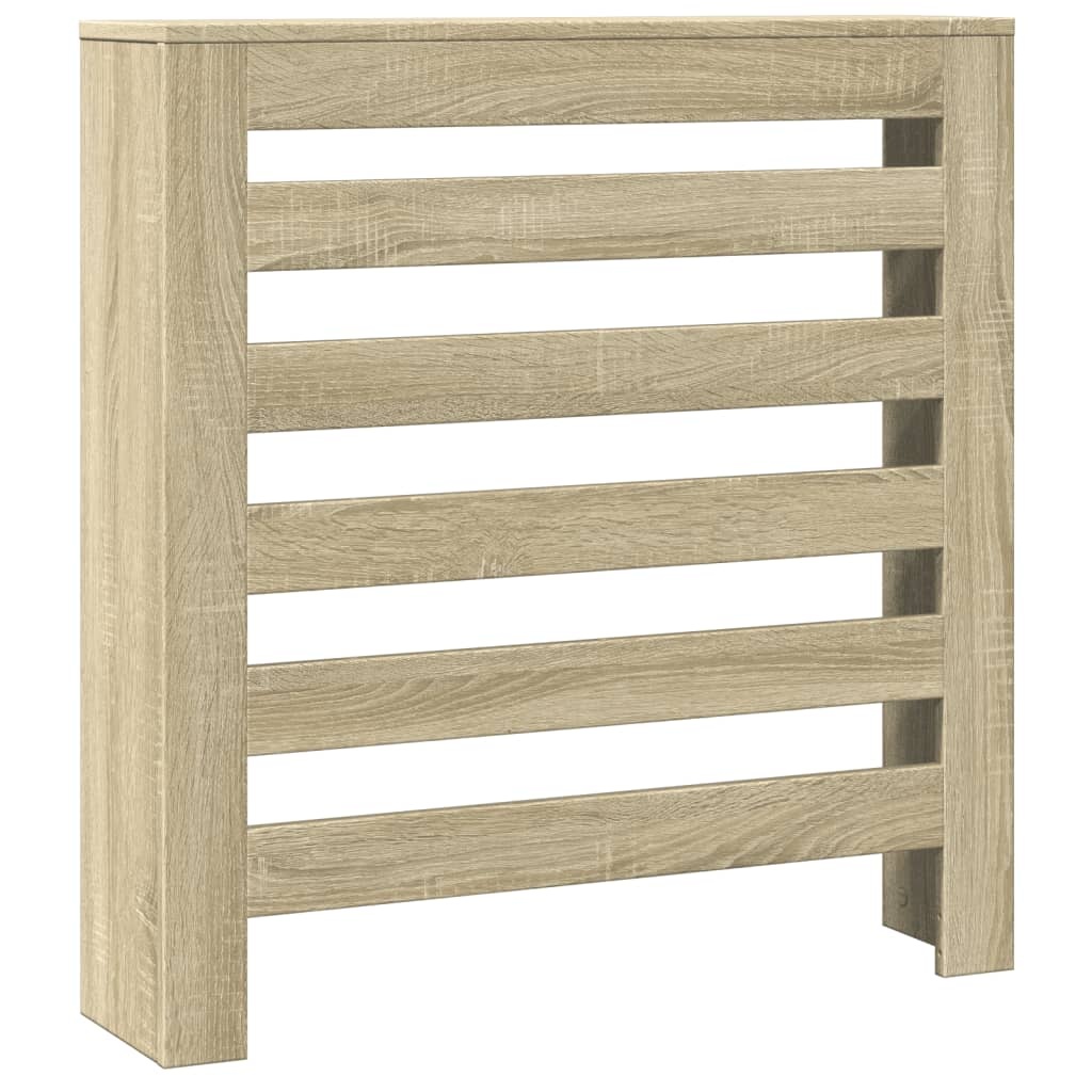 VidaXL Radiatorombouw 78x20x82 cm bewerkt hout sonoma eikenkleurig