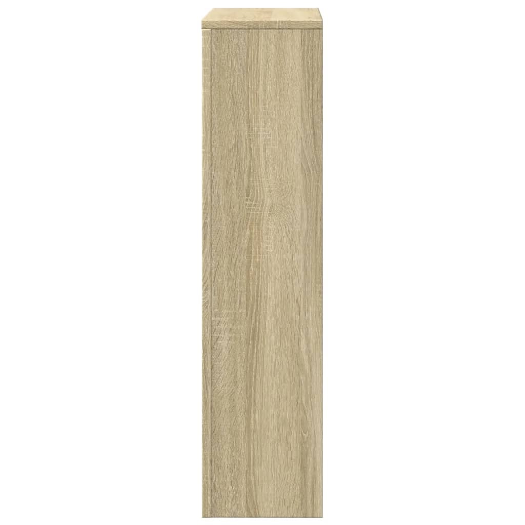 VidaXL Radiatorombouw 78x20x82 cm bewerkt hout sonoma eikenkleurig