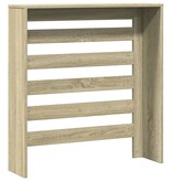 VidaXL Radiatorombouw 78x20x82 cm bewerkt hout sonoma eikenkleurig