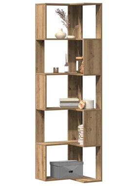 VidaXL Boekenkast 5-laags hoek 50x50x179 cm hout artisanaal eikenkleur